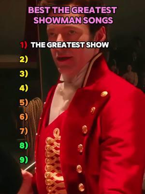 best The Greatest Showman Songs #thegreatestshowman #TheGreatestShow #songs #hughjackman #zacefron #musical #zendaya #movie #fyp #foryou #trending