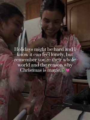 Such a sweet feeling. 💓🎄 #singlemom #christmas #MomsofTikTok #momsonchristmas #christmascookies #singlemomsoftiktok #girlmom #christmasmagic 