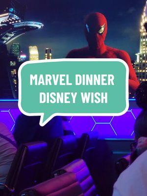 Marvel Dinner Nite Disney Wish! #blackgirldisney #bibbidibobbidiblack #distok #disblerd #blackdisneyadult  #blackdistok #reggisvsgcloset #disneyfoodie #disneycruise #disneywish #disneycruiseline #disneyfood 