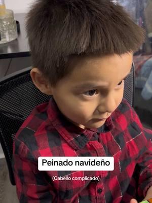 Aquí recibo tips para este cabellito 🥹 #peinadoniños #cabellodificil #mamatiktok.  