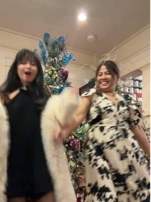 Merry christmas from me and momma #merrychristmas #christmas2024 #motherdaughter #filipinomoms 