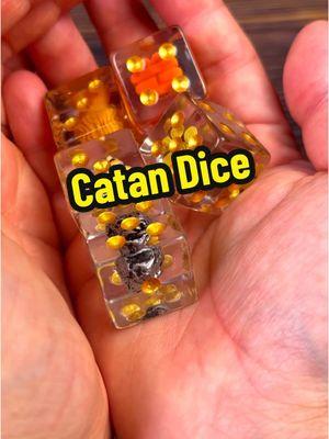 The Catan the dice you never knew you needed! #catan #dicegames #boardgames 