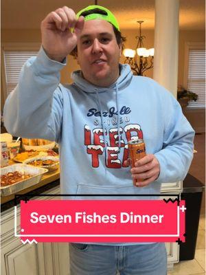 Unpopular opinion: Christmas Eve is better than Christmas Day #fyp #christmasshopping #7fishes #sevenfishes #italian #seaislespikedicedtea #newjersey @The Iced Tea Guy 