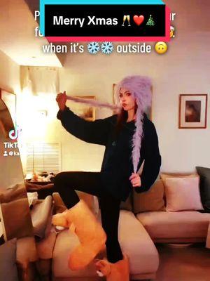 Happy Holidays!! 🥂🎄🎁 #pov #lipsync #silly #sillydance #beanie #houseshoes #teddybearslippers #skinnygirl #cateyes #fypシ #fyp #formyfollowers #abcxyz #kaicai 