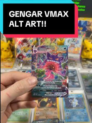 GENGAR VMAX ALT ART FROM FUSION STRIKE!  #psa #creatorsearchinsights #ripnship #TikTokLIVE #LIVEhighlights #pokemonripnship #pokémontiktok #Pokémon #ripnshippokemon #giveaway #tiktokshopfinds #TikTokShop #LIVEIncentiveProgram #LIVE #PokémonShop #LIVEHighlights #pokemon 