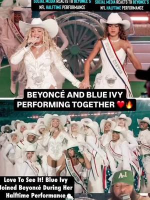 The Beyoncé Bowl was one to remember. From the live band, to her iconic bleachers, a truck wrapped in denim, special guests, live horses and a floating stage, the show managed to capture the spirit of Texas as well as the spirit of her most recent album. #beyonce #beyonceconcert #beyonceknowles #beehive #beyhive #halftimeshow #nfl #nflonnetflix #cowboycarter #blueivy #texas #bulturepod #houston #houstontexans 