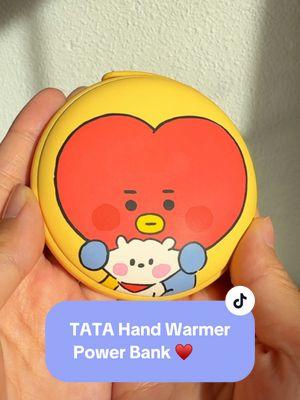 TATA Hand Warmer and Power Bank ♥️ #bt21 #bt21merch #tata #kpopmerch 