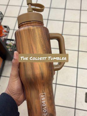 Get it while they are on sale!! The best tumbler I own Hands Down! #tumbler #water #musthave #thecoldestwater #TikTokShop #cups #GymTok 