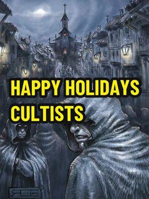 “Great holes secretly are digged where earth’s pores ought to suffice, and things have learnt to walk that ought to crawl.” The Festival by H.P. Lovecraft. Happy holidays cultists! #eldritchhorror #eldritchsoup #cosmichorror #lovecraft #hplovecraft #thefestival #books #BookTok #bookstagram 