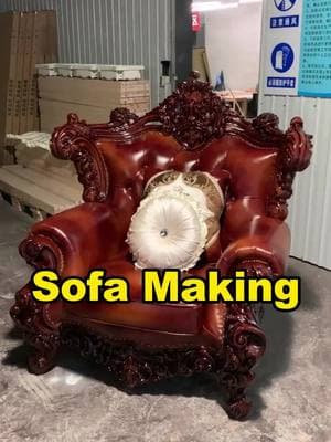 European sofa production#livingroom #sofa #chair #bed #luxurysofa #sofamaker #decoration  #interiordesign #furnituredesign #furniture #furniturefactory  #aleadfuniture #fyp 