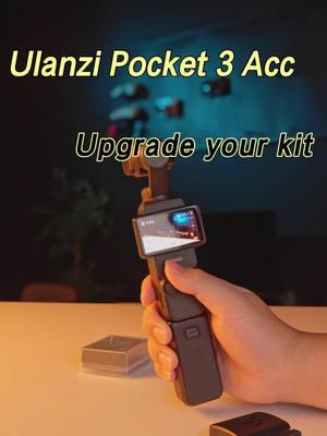 🔥 New Pocket 3 accessories are here! Get the perfect shot every time. ✨ #ulanzi #pocket3 #djipocket3 #TechAccessories #ContentCreation #VlogGear #FilmmakerTools #TechUpgrade #TikTokTech