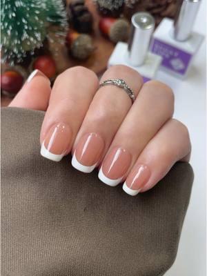 Exquisite nail that you can also easily have#foryou #xcoattips #frenchtips #square #DIY #btartbox #fyp 