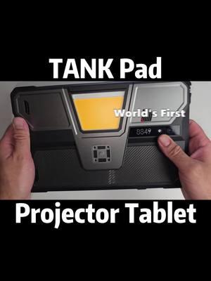 Why settle for ordinary? TANK Pad redefines rugged tablets! #TANKPad #8849tankpad #unboxing #ruggedtech #projectortablet #tablet #firstthingsfirst #fyp 