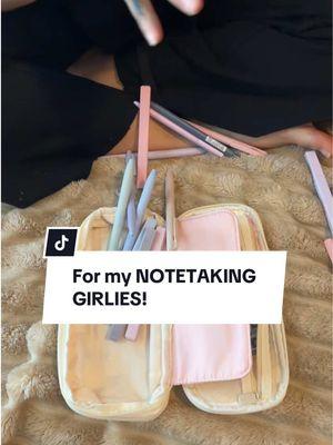 The cutest writing set for my note taking girlies!! #notetaking #herpage #forher #girlworld #TikTokShop #newyear #notes #days #creatorsearchinsights  