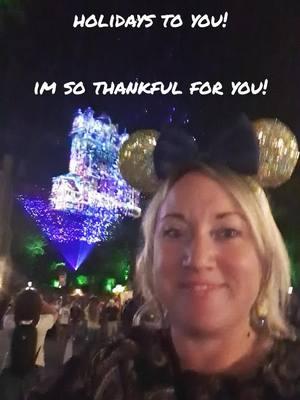 Thank YOU for being here! #merrychristmas #happyholidays #distok #disney #disneytiktok #wdw #elanaexplores #thanksforthesupport 