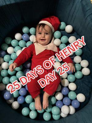 25 DAYS OF HENRY: ELF EDITION  #elfontheshelf #babyontheshelf #babyelfontheshelf #elfontheshelfideas