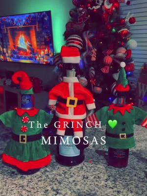 #CapCut They were sooo good💚💚🎄Merry Christmas 🫶🏾#merrychristmas #Vlogmas #fyp #atlanta #grinchmas #grinchdrink #grinchmimosa💚 