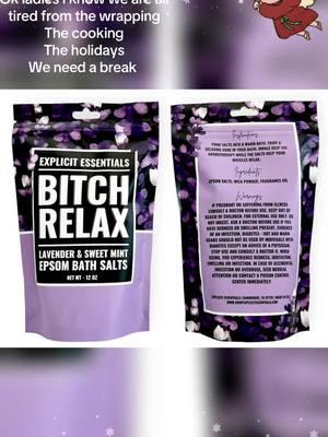 Relaxing lavender bath salts #bathsalts #relax #lavender #ladies #fyf 