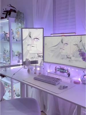 Merry Christmas 🎄 #pc #pcgaming #fleuriistok #room #fyp #viral #cozy #nini #cutecore #pcsetup #girly #girlysetup #roomtok 