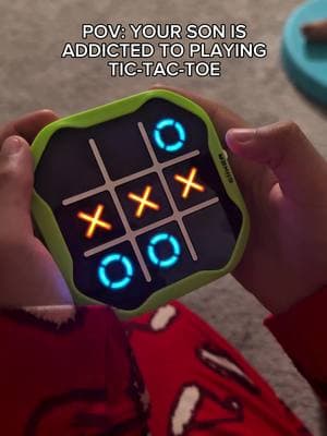 This handheld game is great ! My son loved it #tictactoe #tictac #handheldgaming #giiker #fidgettoy 