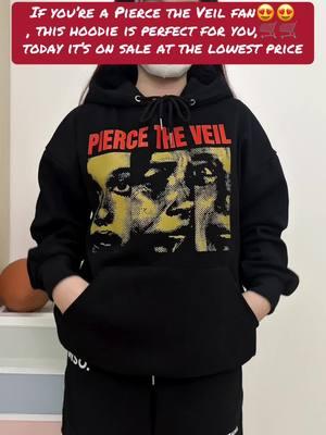 Lovely hoodie for Pierce the Veil Tour 🛒🛒🛒 #emo#alt#ptv#piercetheveil#piercethevic #rockon#tourmerchandise#altrockvibes#piercetheveilfan#vicfuentes#ptvfan#merch#ptvmerch#cwts#selfishmachines #piercetheveilshirt#tshirt#fyp 