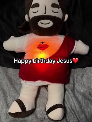 Merry christmas yall❤️ #jesusbreathingplush #jesusplushie #christiantiktok #merrychristmas 