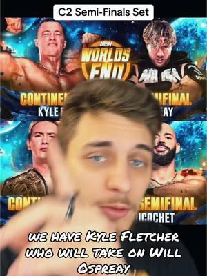 C2 Semis #continentalclassic #aew #aewdynamite #willospreay #ricochet #kazuchikaokada #kylefletcher #swervestrickland #kennyomega #danielgarcia 