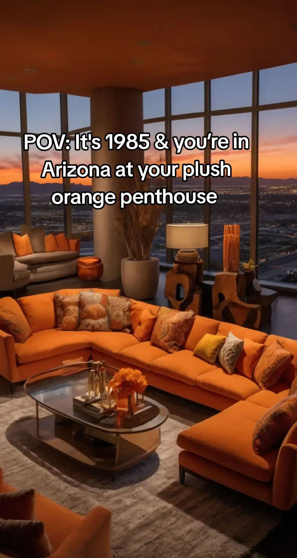 #pov #1985 #arizona #plush #orange #penthouse  #BlastFromThePast #MemoryLane #RetroCulture #80sIcon #TimeTravel80s #ThrowbackTunes #RetroParty #NeonDreams #RetroLove #VintageMemories #PopCulture80s #RetroThrowback #nostalgia #80s #80sthrowback #80sthrowback #80s #80saesthetic #80sdecor #vaporwave #retroaesthetic #citypop #80smusic #synthesizer #80ssynth #the80s #1980s #vintageaesthetic #aesthetic #neonnoir #cozy #80smovies #synthwave #80snostalgia #retro