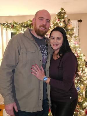 My cousin proposed on Christmas eve #engagement #proposalofmarriage #mycousinproposed #cousinsengagement #soexciting #beautifulcouple 