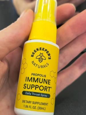 Start the year off right with beekeepers naturals! Propolis spray will help keep your immune system strong to help you fight off colds this season! #beekeeper #naturalmedicine #naturalhealth #newyear #stayhealthy #tiktokshopfinds #startfresh 