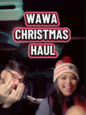 MERRY CHRISTMAS FROM @Wawa #christmashaul #wawahaul #wawa #newjersey #christmastiktok #haul @iamsingh 