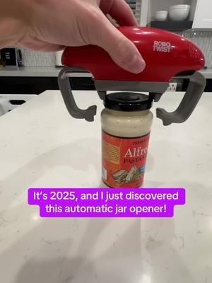 It’s 2025, and I just discovered this automatic jar opener! #tiktokfind #jaropener #automaticjaropener 