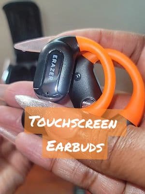 OVER THE EAR TOUCH SCREEN EARBUDS #earbuds #earbud #wireless #pocketsize #TopTierDecember #WinterFinds  #BeautyGifts #yearendsale 