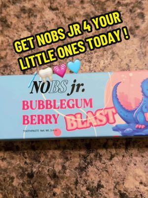 Now the whole family has NOBS 🩵💗🦷🪥#NOBS #nobsjr #oralhealth #teethcare #fyp #tiktokpartner #tiktokshopfinds 