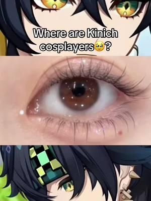 Pls @ your Kinich cosplayers  friends#lenspoisonofficial #contactlenses #GenshinImpact #animeeyes #kinichgenshin #kinich #lenspoison #cosplay #cosplayers #cosplayersoftiktok #anime 