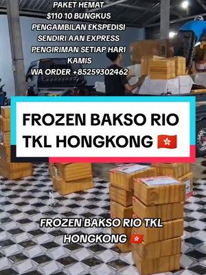 FROZEN BAKSO RIO TKL HONGKONG 🇭🇰 @BAKSO RIO & ES TELER @Bakso Rio #tklhongkong🇭🇰 #blitar #bakso #fyp 