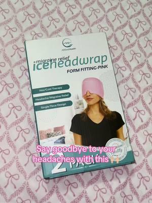 Has one of these before and it got rid of my migraines!! #headachecap #headacherelief 