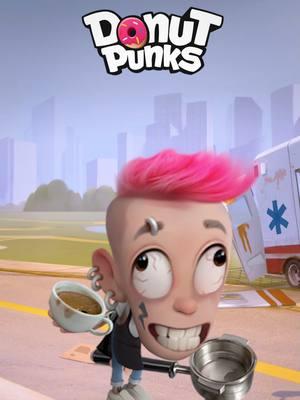 From a sweet coffee boy to a bloody boy 🩸#donutpunks #mobilegames  #zombie #vampire #meme #memes #memestiktok #action #anime #tiktok #games #zombieapocalypse #punk #horror #horrorgame #shootergame #cartoon #topgame #fyp #viral #bestgames #imjustakidchallange #imjustakid