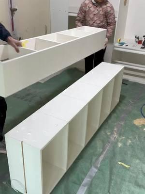 Sharing the process of making a wardrobe corner suspended bedside table#Suspendedbedsidetable #Manufacturingprocess 