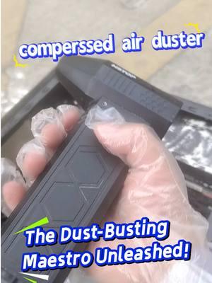 Cleaning dust is so easy with this #turbofan #compressedairduster #cleaning #airduster 