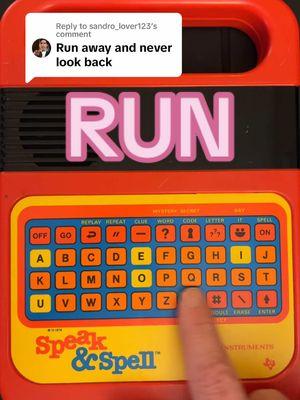 Replying to @sandro_lover123 Run away and never look back. #Bubala #ThemeParkGeek #ShirtlessGeek #UnderwearGeek #CheekyGeek #SpeakAndSpell #GeekAndSpell #Run #RunAway #RunRunAway