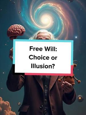 Are our choices genuinely ours or preordained? Dive deep into the debate on free will and examine the essence of human decision-making. #FreeWill #Philosophy #choices #Existentialism #HumanNature