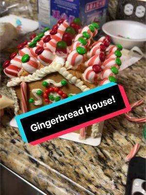 #mandatoryfamilyfun #gingerbreadhouse #familyfun #christmastime