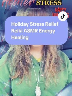 #onthisday Stress Relief Reiki ASMR Energy Healing For You During The Holiday Season!! #StressRelief #reiki #asmr #energyhealing #energy #stress #peace #release #cleanse #holidays #holidaystress #code #activate #cosmiclove #thespiritualhealer333 #holidaystressrelief #holistichealth #holistic #shaman #witchtok 