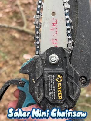 The Saker Mini Chainsaw is a great little tool to have on the homestead!! Its light, compact, and sturdy ready to get the job done! Weve cut treated fence posts and 4x4’s with it, 8” trees and hundreds of limbs clearing roads, shooting lanes for hunting, building barns, setting fence posts, we’ve done it all with this tool and its held up great!! #saker #sakerminichainsaw #minichainsaw #chainsaw #saw #Outdoors #outdoorsman #homesteader #homesteading #trees #tree #limbs #work #durable #builttolast #great #best 