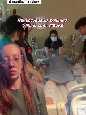 @elle 💗⭐️ What is a spinal cord stroke? Spinal cord stroke is a rare type of stroke with compromised blood flow to any region of spinal cord owing to occlusion or bleeding, leading to neuronal death. It can be classified into two types, ischemic and hemorrhagic, similar to strokes of the brain.  It deprives patients of motor function or sensory function, and sometimes both. Infarction usually occurs in regions perfused by anterior spinal artery, which spans the anterior two-thirds of spinal cord.  Treatments for spinal cord stroke are mainly determined by the symptoms and the causes of the disease.  Patients may spend years for rehabilitation after the spinal cord stroke. #spinalcordinjury #doctorexplains #spinalcordstroke #stroke #spinalhealth 