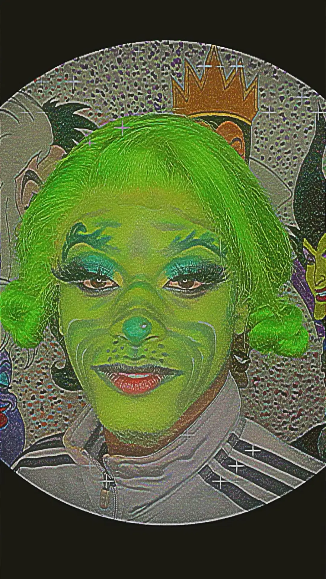 #christmas2024 #grinchmas #grinch #tiffanyskylark #shescoming #sheshere #christmasmakeup #makeup #dragmakeup #halloweengrinch #halloweenmakeup #halloween 