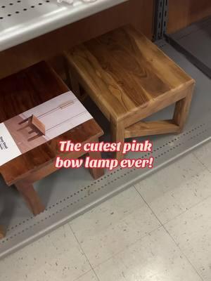 OMG! It’s the cutest lamp ever. Do you love it? #girliethings #girlie #pinktok #pinkbow #pinkbowobssessed #pinkaesthetic #pinkfinds #pinkaesthetic #pinkfinds #bows #bowaesthetic #tjmaxx #tjmaxxfinds 