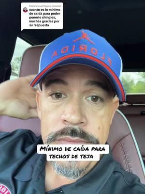 Replying to @Juan Reyes 2” de caída el minino #techos #trabajos_roofing___shigles 