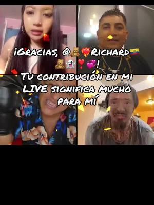 🧸❤️‍🔥Richard🇪🇨🧸👻❣️💞, gracias por tu valioso apoyo en mi LIVE. Seguiré esforzándome para crear contenido LIVE aún mejor.@🧸❤️‍🔥Richard🇪🇨🧸👻❣️💞 #livegift #flyingjets #premiumshuttle #meteorshower #avionesvolando #transbordadorpremium #lluviademeteoritos 